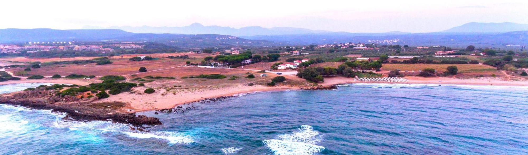 Romanos Beach Villas Exterior foto